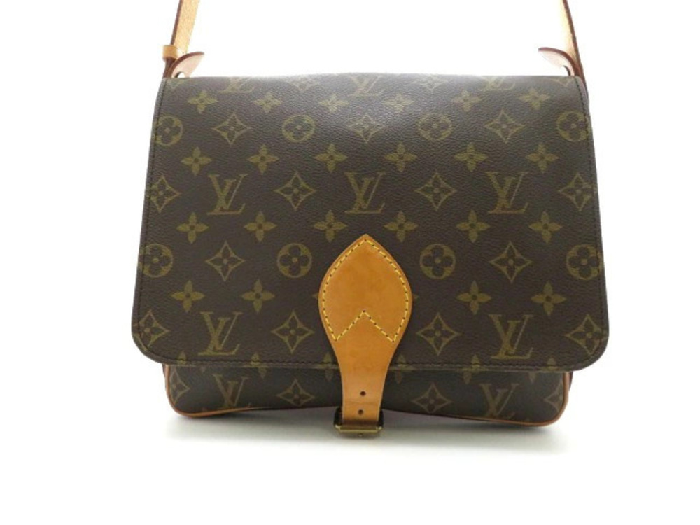 LOUIS VUITTON Cartouchiere Shoulder Bag Monogram